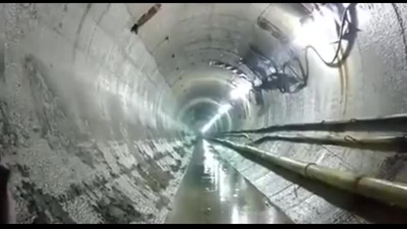 Shockwave in tunnel