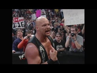 Steve austin and the rock vs chris benoit and kurt angle