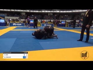 Aleksander sak vs mason fowler #worldnogi2017