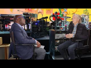 Paul mccartney talks hits and history with al roker ¦ july 25, 2019 (часть 1)