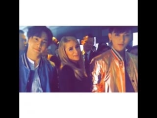 151013 paris hilton snapchat update with ztao