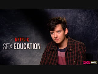 Netflixs sex education cast spill their secrets from school ¦ popbuzz meets