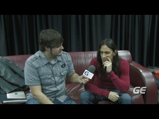Backstage with nuno bettencourt (on tour with rihanna 2010)