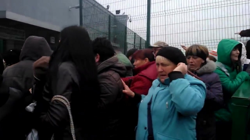 Украина идёт в европу даа на украинско польской границе