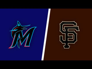 Nl / / mia marlins @ sf giants (1/4)