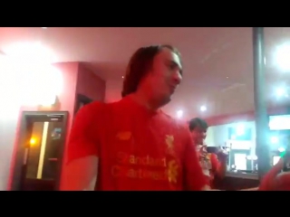 Lucas leiva song liverpool, oakfield road, after chelsea game