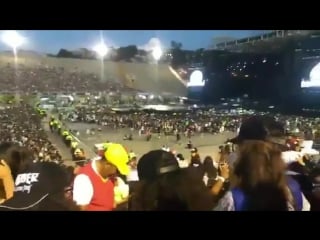 Video inside praça da apoteose in rio de janeiro, brazil for the purpose tour stadiums show tonight