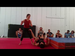 Nir and noa acrobatic flips