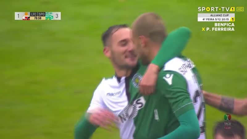Bas dost 71 | é o segundo golo do holandês na partida o passe foi de jefferson
