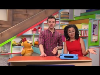 Chris colfer & chica create stories | sunny side up | sprout