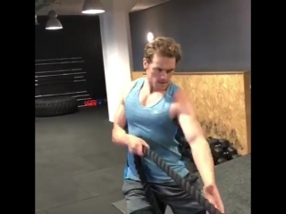 Sam heughan has begun on bloodshot prep