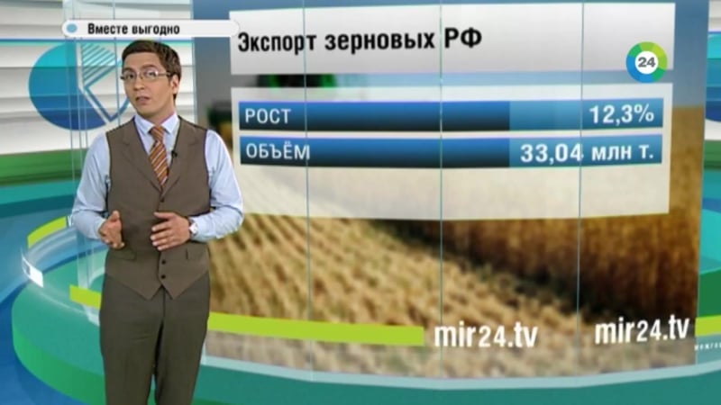 Россия впервые стала мировым лидером по экспорту пшеницы