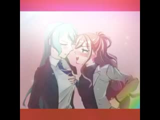 Sayo hikawa x lisa imai | roselia | bandori vine