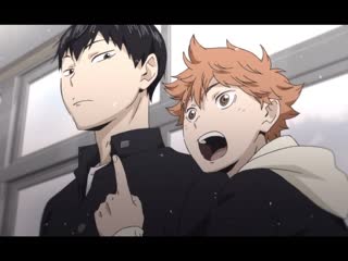 • haikyuu; kageyama & hinata