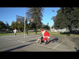 Professor live big santa disrespects hoopers 1v1 irl (10 01 2021)