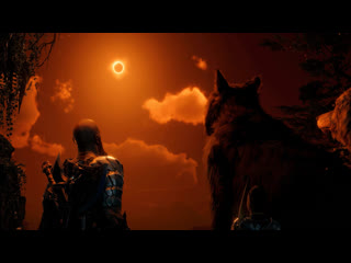 God of war ragnarok skoll and hati wolves begin ragnarok sunset\ волки сколл и хати начало рагнарока закат