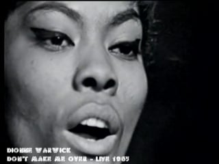 Dionne warwick don't make me over live 1963
