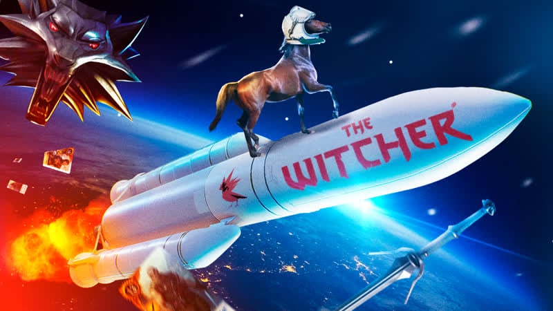 Взлёт the witcher