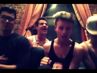 Max ryder, jake bass, ricky roman, and levi karter sing nsync