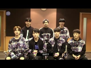 [видео] 161117 got7 @ space shower tv korean hits ranking