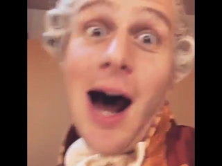 Jascephasjones just another day at @hamiltonmusical #groffsauce we don't have fun here 😋😆