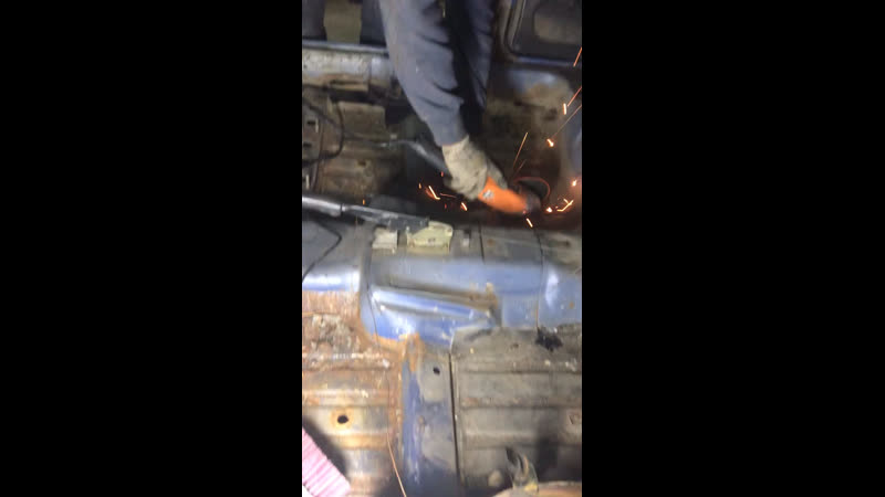 Замена днища ваз 2109