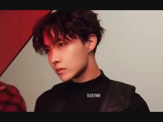 Hoseok's facial structure is something else, the beauty is truly unmatched