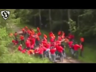 Hooligans fight ׃ dynamo dresden vs kaiserslautern