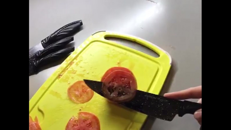 Нетупящиеся ножи с гидрофобным напылением grafen master