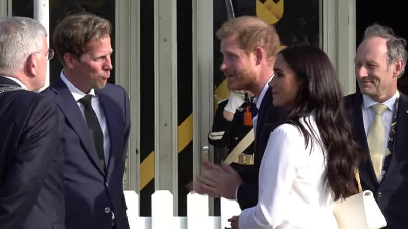 The duke and duchess of sussex attend invictus games friends and family reception