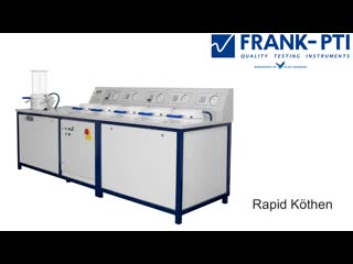 Frank pti rapid köthen sheet machine automatic