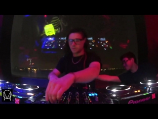 Skrillex live @ owsla secret ade party 2015