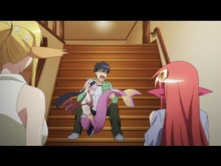 [anidub] monster musume no iru nichijou (повседневная жизнь с девушками монстра) серия 5