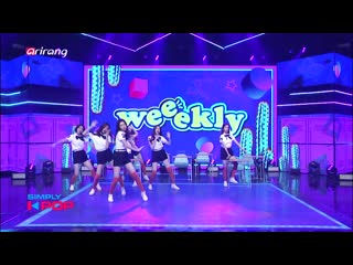 Weeekly weeekly day + tag me (@me) @ simply k pop 200710