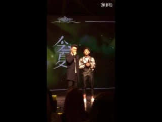 [fancam] 151121 фм тяньцзинь (разговорная часть)