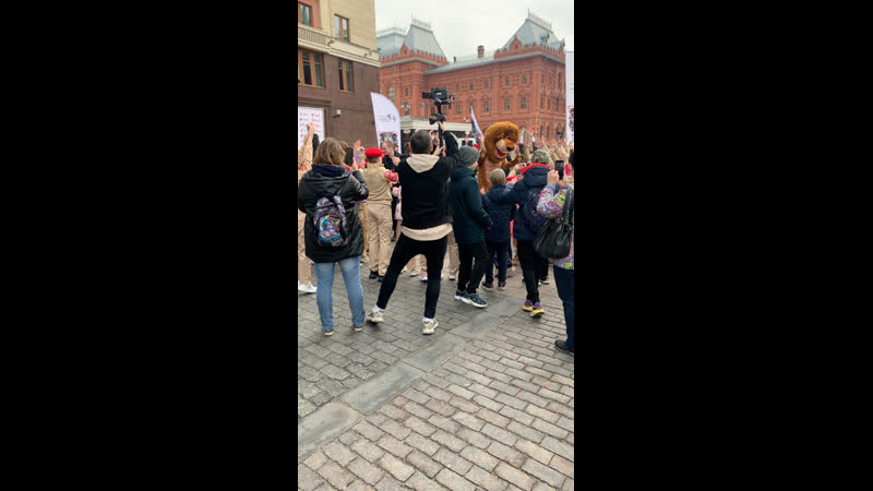 Всероссийская открытая тренироа #детиспорта
