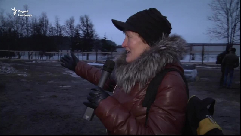 Пратэст у курапатах ужывую