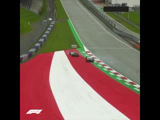 Austria 2020 gasly spins in front of russell