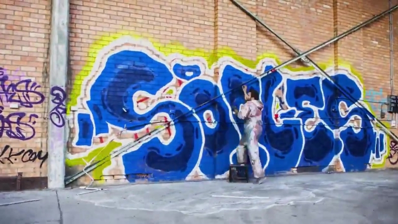 Вот, что происходит, когда вы даете художнику неограниченное количество краски "лучшие видео"