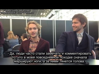 Toby regbo and torrance coombs on playing francis and bash on the cws new show reign ( )