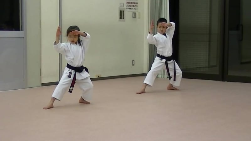 Jka mahiro masaki practice heian shodan godan nidan sandan yundan and tekki shodan part 2
