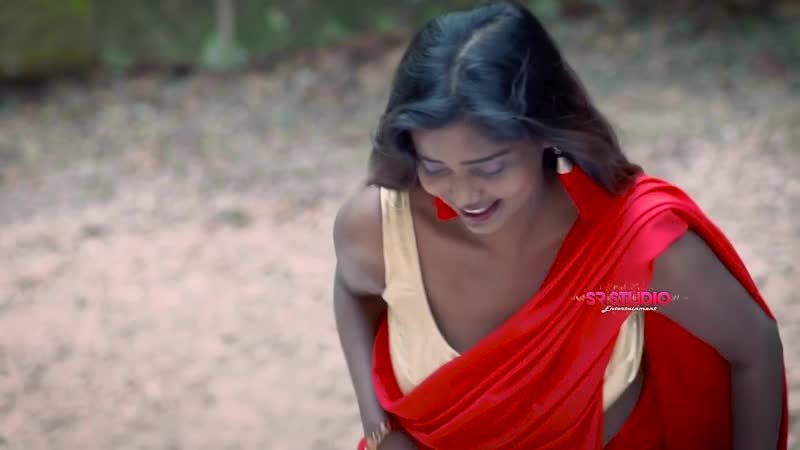 Red chiffon saree puja episode 10
