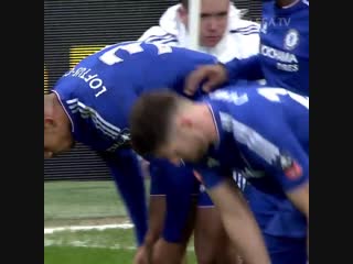 On this day in 2016 @rubey lcheek scored his first goal for the blues! ️ tbt