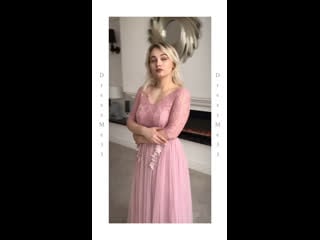 Платье "kate pink" (m l) | реальная съемка проката dress me 33