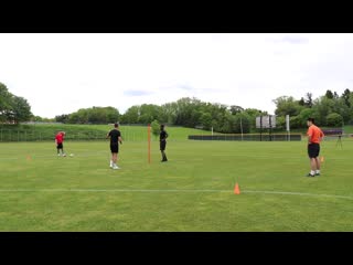 Multi finishing, first touch and passing drills for footballers full small gro обрезка 02