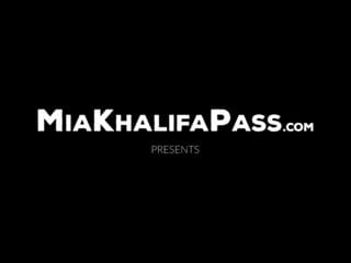 Mia khalifa being destroyed by fat black cock