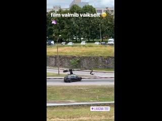 Tenet bts on the laagna tee, tallinn,