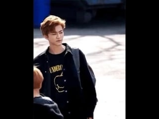 Imagine student jaemin with his trusty 3 year old backpack