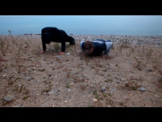 Гриша и семен отжимаются