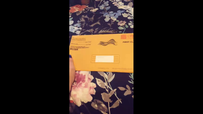 Бюллетень на американское голосование